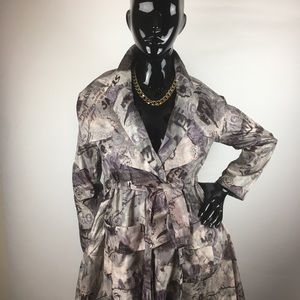 Printed Swing Coat